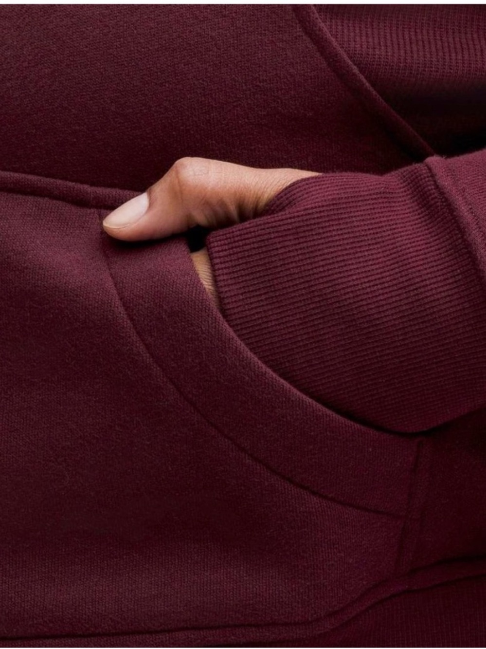 lululemon Half Zip Scuba Hoodie with Gold Zipper - Picture 4 of 8